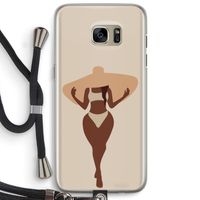 Let's get salty: Samsung Galaxy S7 Edge Transparant Hoesje met koord
