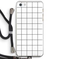 Rooster: iPhone 5 / 5S / SE Transparant Hoesje met koord