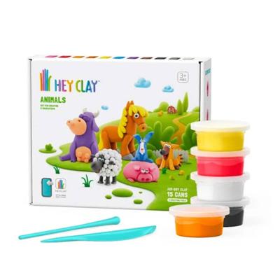 HEY CLAY - Farm Animals - 15-delig