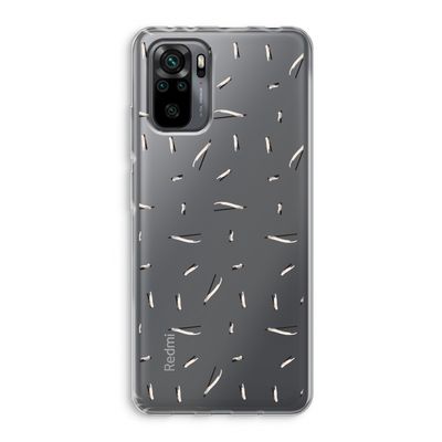 Hipster stripes: Xiaomi Redmi Note 10 Pro Transparant Hoesje
