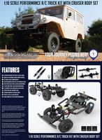 RC4WD Gelande II Truck Kit w/Cruiser Body Set (Z-K0051)
