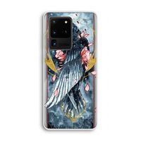 Golden Raven: Samsung Galaxy S20 Ultra Transparant Hoesje