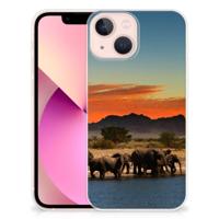 iPhone 13 mini | TPU Hoesje | Olifanten