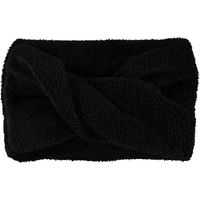 Sarlini Snood Fluffy Teddy Colsjaal Zwart