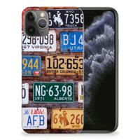 Apple iPhone 11 Pro | Siliconen hoesje | met foto Kentekenplaten