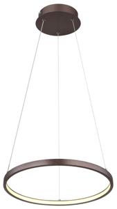 Globo Design hanglamp Ralph koffiebruin Ø 38,5cm 67192-19BR