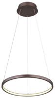 Globo Design hanglamp Ralph koffiebruin Ø 38,5cm 67192-19BR