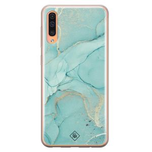 Samsung Galaxy A50/A30s siliconen hoesje - Touch of mint