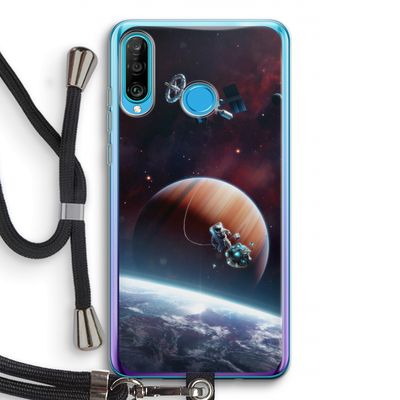 Examiner: Huawei P30 Lite Transparant Hoesje met koord