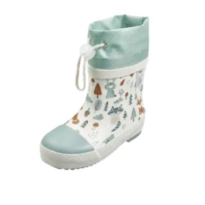 Playshoes regenlaarzen bos crème-26