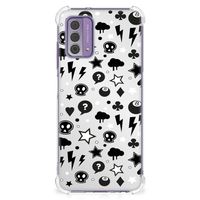 Extreme Case Nokia G42 Silver Punk - thumbnail