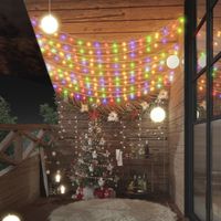 VidaXL Lichtsnoer met 200 led&apos;s 8 functies meerkleurig 20 m