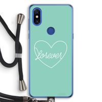 Forever heart pastel: Xiaomi Mi Mix 3 Transparant Hoesje met koord