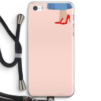 High heels: iPhone 5 / 5S / SE Transparant Hoesje met koord