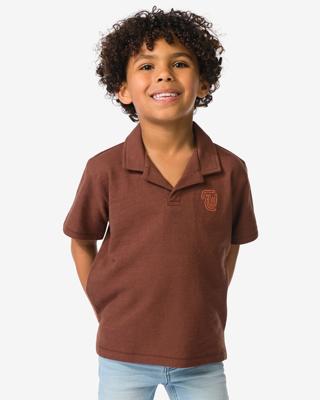 HEMA Kinderpolo bruin (bruin)