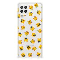 TPU bumper voor Samsung Galaxy A22 4G | M22 Katten Emojis