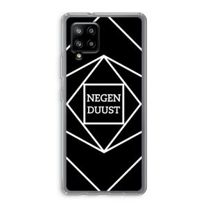 Negenduust geometrisch: Samsung Galaxy A42 5G Transparant Hoesje