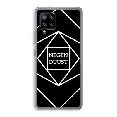 Negenduust geometrisch: Samsung Galaxy A42 5G Transparant Hoesje