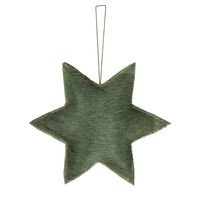 Wanddecoratie Groene Ster (20 cm)