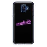 Vice Black: Samsung Galaxy A6 (2018) Transparant Hoesje