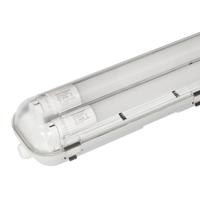 10x LED TL Armatuur 120 cm - 4000K Neutraal wit- 2x18 Watt - IP65 Waterdicht