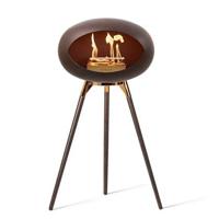 Le Feu Ground Wood High 79cm Bruin|Goud|Donkerbruin Oak