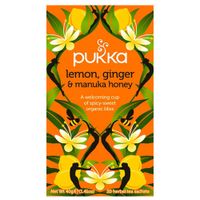 Pukka - Lemon, Ginger & Manuka Honey - 20 zakjes - thumbnail