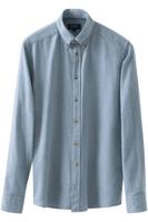 ETON Contemporary Fit Flanellen Overhemd lichtblauw, Effen