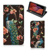 Samsung Galaxy Xcover 5 | Hoesje maken | Pauw met Bloemen