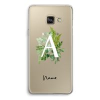 Green Brush: Samsung Galaxy A3 (2016) Transparant Hoesje