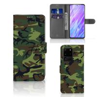 Samsung Galaxy S20 Ultra | Telefoon Hoesje | Army Dark