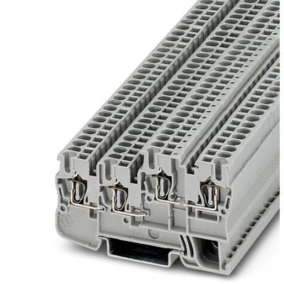Phoenix Contact STIO 2,5/3-2B/L 3209015 Initiator- en actuatorklem Aantal polen: 4 0.08 mm² 2.5 mm² Grijs 50 stuk(s)