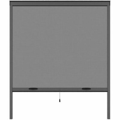Muggennet Moustikit Grijs Aluminium Ramen 125 x 145 cm