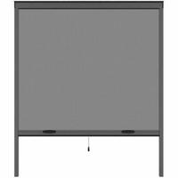 Muggennet Moustikit Grijs Aluminium Ramen 125 x 145 cm