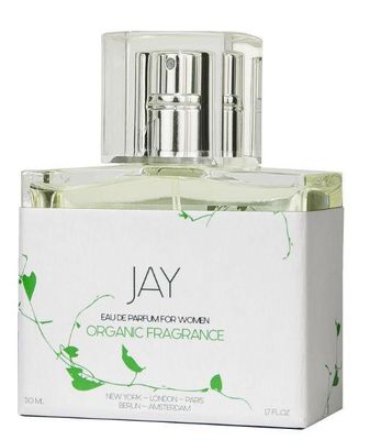 JAY Eau de Parfum - Organic Fragrance Women 50 ml JAY Eau de Parfum - Organic Fragrance Women 50 ml