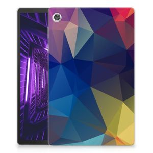 Lenovo Tab M10 Plus Back Cover Polygon Dark