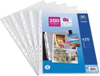 Viquel geperforeerde showtas voor foto&apos;s, pak van 25 stuks