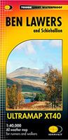 Wandelkaart Ben Lawers & Schiehallion | Harvey Maps