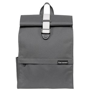 Bold Banana Roll Top Backpack Rugzak 15.6&apos;&apos; Grey Gravity