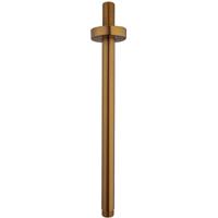 Wiesbaden Caral Douchearm met Plafondbevestiging - 30cm - Geborsteld Brons Koper