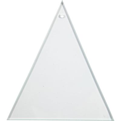 Creativ Company Glazen platen, afm 8x9 cm, dikte 3 mm, 10 stuk/ 1 doos
