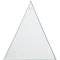 Creativ Company Glazen platen, afm 8x9 cm, dikte 3 mm, 10 stuk/ 1 doos