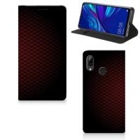 Huawei P Smart (2019) | Hoesje met Magneet | Geruit Rood