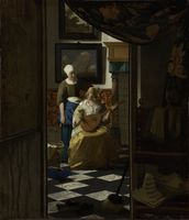 De liefdesbrief van Johannes Vermeer