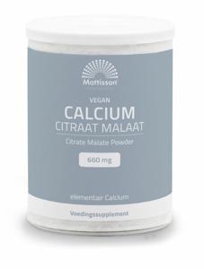 Mattisson Calcium citraat malaat poeder vegan
