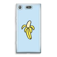 Banana: Sony Xperia XZ1 Compact Transparant Hoesje - thumbnail
