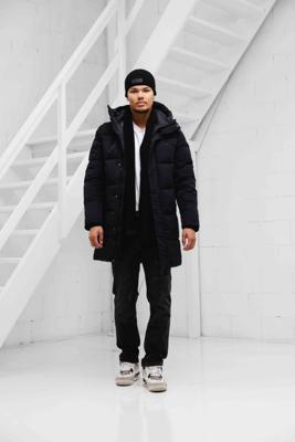 Malelions Mid Length Puffer Winterjas Heren Zwart - Maat XS - Kleur: Zwart | Soccerfanshop