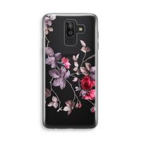 Mooie bloemen: Samsung Galaxy J8 (2018) Transparant Hoesje