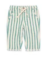 HEMA Babybroek strepen groen (groen)