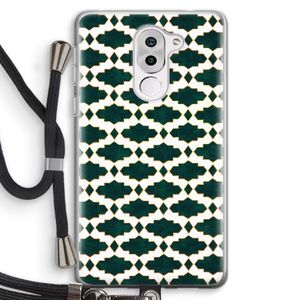 Moroccan tiles: Honor 6X Transparant Hoesje met koord